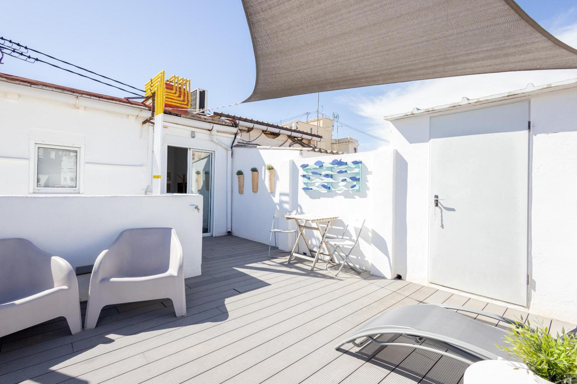 Apartmán Florit Flats - Atico Oasis De Ruzafa Valencie Exteriér fotografie